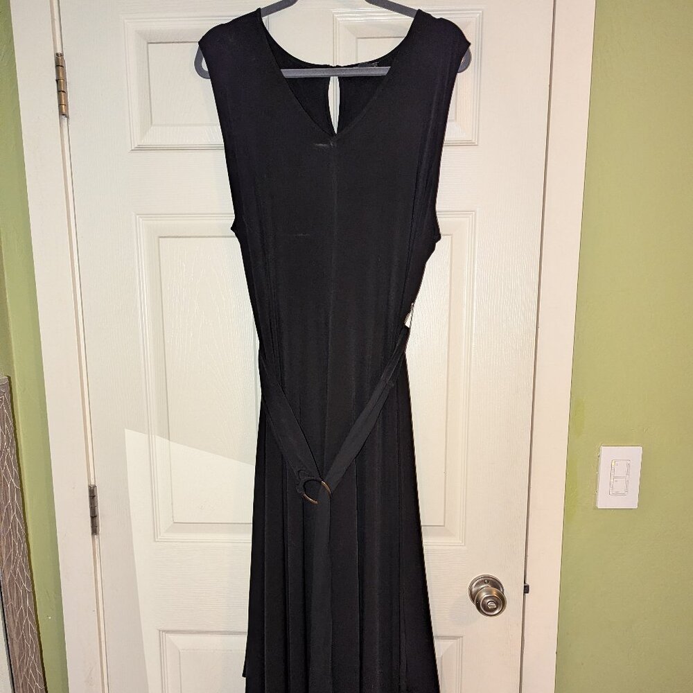 The Limited Black Midi Dress